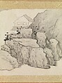 Landscapes and trees, Gong Xian (Chinese, 1619–1689), Album of twelve leaves; ink on paper, China