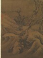 Crows in Old Trees, Luo Zhichuan (Chinese, active ca. 1300–30), Hanging scroll; ink and color on silk, China