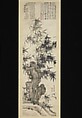 Windblown bamboo, Xia Chang (Chinese, 1388–1470), Hanging scroll; ink on paper, China