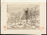 Landscapes after old masters, Wang Hui (Chinese, 1632–1717), Album of twelve leaves; ink and color on paper, China