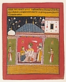 Dipak Raga: Folio from a Ragamala Series (Garland of Musical Modes), Ink and opaque watercolor on paper, India (Madhya Pradesh, Ragugar?)