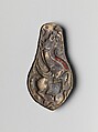 Harness Ornament with a Winged Horse, Silver, Northeast China