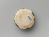 Box, Earthenware with three-color (sancai) glaze, China
