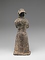 Figure of Mongol, Earthenware with burnishing, China