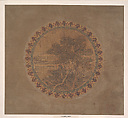 Twelve Designs for Circular Mirror, Formerly attributed to Yi Yuanji (Chinese, active 11th century), Set of twelve album leaves; ink and color on silk, China