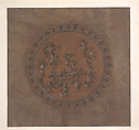 Twelve Designs for Circular Mirror, Formerly attributed to Yi Yuanji (Chinese, active 11th century), Set of twelve album leaves; ink and color on silk, China