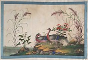 Album Containing Twelve Paintings of Birds, Unidentified artist, Album of twelve leaves; color on pith paper, China