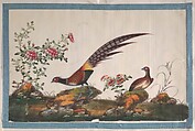 Album Containing Twelve Paintings of Birds, Unidentified artist, Album of twelve leaves; color on pith paper, China