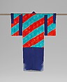Kimono Ensemble with Chrysanthemums, Silk, metallic thread, Japan