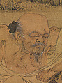 The Scholar Fu Sheng Transmitting the Book of Documents, Du Jin (Chinese, active ca. 1465–1509), Hanging scroll; ink and color on silk, China