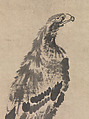 Two eagles, Bada Shanren (Zhu Da) (Chinese, 1626–1705), Hanging scroll; ink on paper, China