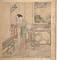 Spring Pictures, Unidentified artist, Album leaf; ink and color on silk, China