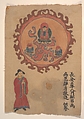 Eight Buddhist Paintings, Unidentified artist, Eight leaves; ink and color on paper, China