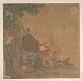 Ten Paintings of Luohans, Unidentified artist, Album of ten leaves; ink and color on silk, China