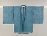 Noh Costume (Mizugoromo), Plain-weave bast fiber, ramie warp and hemp weft, Japan