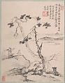 Landscapes, Dai Benxiao (Chinese, 1621–1693), Album of twelve leaves; ink on paper, China