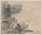 Landscapes, Fan Qi (Chinese, 1616–after 1694), Album of eight leaves; ink and color on paper, China
