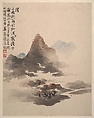 Landscapes after Song and Yuan masters, Lan Ying (Chinese, 1585–1664), Album of twelve leaves; ink and color on paper, China
