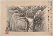 Gong Xian | Landscapes with poems | China | Qing dynasty
