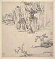 Landscapes in the styles of ancient masters, Wang Jian (Chinese, 1609–1677/88), Album of eighteen leaves; ink and color on paper, China