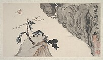 Landscapes of the Four Seasons, Shitao (Zhu Ruoji) (Chinese, 1642–1707), Album of eight leaves; ink and color on paper, China