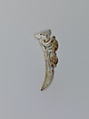 Pendant in the shape of a dragon, Jade (nephrite), China
