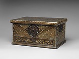 Chest with a Single Drawer, Gold lacquer with hiramaki-e and mother-of-pearl inlay; gilt copper fittings, Japan