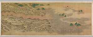 Ten Thousand Miles along the Yellow River, Unidentified artist Chinese, active late 17th–early 18th century, Two handscrolls; ink, color, and gold on silk, China