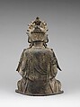 Bodhisattva, Gilt bronze, China