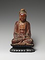 Bodhisattva Guanyin, Sandalwood with lacquer, China