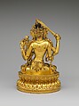 Bodhisattva Manjushri, Gilt copper alloy, China
