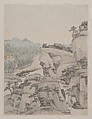 Landscapes, Xiao Yuncong (Chinese, 1596–1673), Album of eight paintings; ink and color on paper, China
