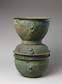 Colander for Food Steamer (Xian), Bronze, China