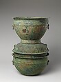 Colander for Food Steamer (Xian), Bronze, China