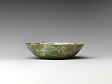 Bowl with double fish, dancers, and animals, Bronze, China (Xinjiang Autonomous Region, Central Asia)