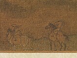 A Diplomatic Mission to the Jin, Attributed to Yang Bangji (Chinese, ca. 1110–1181), Handscroll; ink and color on silk, China
