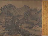 The Hills of Kuaiji, Unidentified artist, Handscroll; ink and color on silk, China