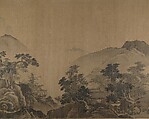 First half of Ten Thousand Li of the Yangzi River, Unidentified artist  , fake signature of Xia Gui (active ca. 1195–1230), Handscroll; ink and color on silk, China