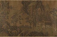 Mountain Scenery, Unidentified artist, Handscroll; ink on silk, China