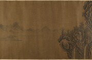 Mountain Scenery, Unidentified artist, Handscroll; ink on silk, China