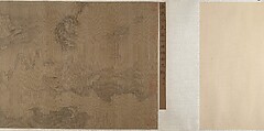 Holy Men Travelling to the Buddhist Heaven, Unidentified artist, Handscroll; ink on silk, China