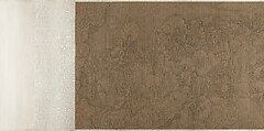 Holy Men Travelling to the Buddhist Heaven, Unidentified artist, Handscroll; ink on silk, China
