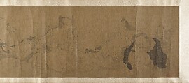 Immortals and Sages, Unidentified artist, Handscroll; ink on silk, China