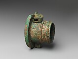Chariot axle cap and linchpin, Bronze, China
