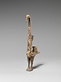 Vessel leg in the form of a bird, Bronze, China