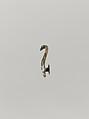 Belt hook, Bronze inlaid with gold and turquoise, China