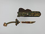 Dagger and Sheath, Bronze, gold, China