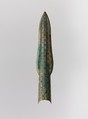 Spear head (mao), Bronze with metallic inlay, China