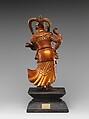Bodhisattva Skanda, Lacquered and gilded wood, China
