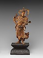 Bodhisattva Skanda, Lacquered and gilded wood, China